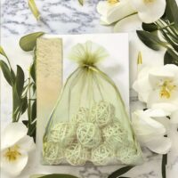 Bolsas de organza 22 x 30 cm - verde oliva Bolsas para frutas