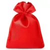 Bolsas de satén 6 x 8 cm - rojo Bolsas de boda