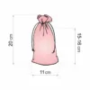 Bolsas de terciopelo 11 x 20 cm - blanco Decoraciones de mesa