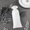 Bolsas de terciopelo 11 x 20 cm - blanco Bolsas blancas