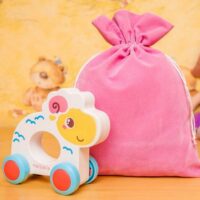 Bolsas de terciopelo 13 x 18 cm - rosa claro Bolsas de terciopelo