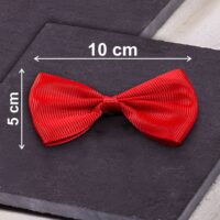 Lazos de tela 10 x 5 cm - color rojo Productos cosméticos