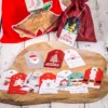 Tarjetas de regalo: mix de colores Woreczki z organzy