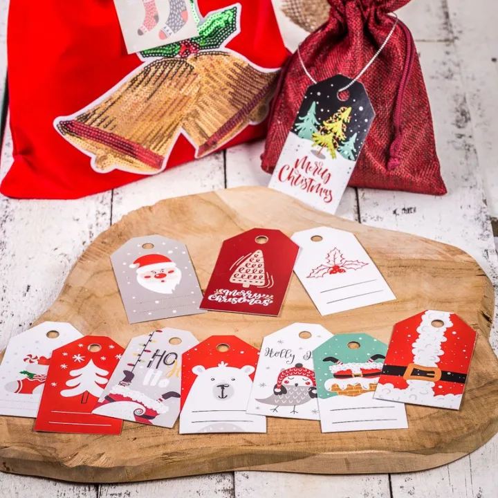 Tarjetas de regalo: mix de colores Woreczki z organzy