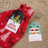 Tarjetas de regalo: mix de colores