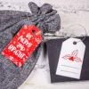 Tarjetas de regalo: mix de colores Woreczki z organzy