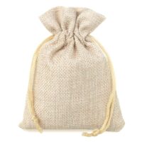 Bolsas de Pascua, de yute 12 x 15 cm - natural claro Uso