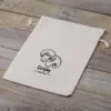 Bolsa grande estilo lino con la impresión 30 x 40 cm - para setas Bolsas con cierre rápido y fácil
