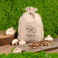 Bolsa grande estilo lino con la impresión 30 x 40 cm - para setas Lifehack: ideas inteligentes