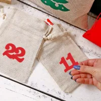 números autoadhesivos 1-24: rojos MIX DIY: kits creativos