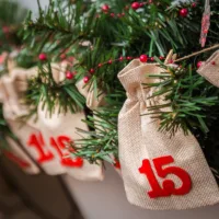 números autoadhesivos 1-24: rojos MIX Calendarios de adviento