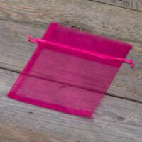 Bolsas de organza 12 x 15 cm - fucsia Semana Santa