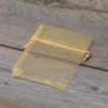 Bolsas de organza 8 x 10 cm - dorado Jabones