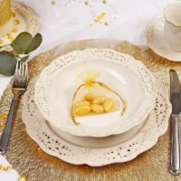 Bolsas de organza 8 x 10 cm - dorado Bolsas pequeñas 8x10 cm