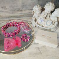 Bolsas de organza 8 x 10 cm - fucsia Bolsas pequeñas 8x10 cm