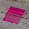 Bolsas de organza 8 x 10 cm - fucsia Para niños