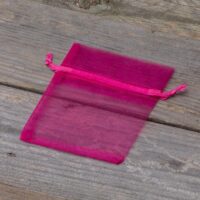Bolsas de organza 8 x 10 cm - fucsia Para niños