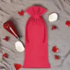 Bolsas de algodón 16 x 37 cm - rojo Día de la Mujer