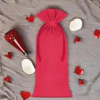 Bolsas de algodón 16 x 37 cm - rojo Día de la Mujer