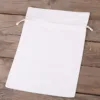 Bolsas de algodón 22 x 30 cm - blanco Bolsas de algodón