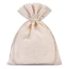 Bolsas de algodón 22 x 30 cm - natural Bolsas grandes 22x30 cm