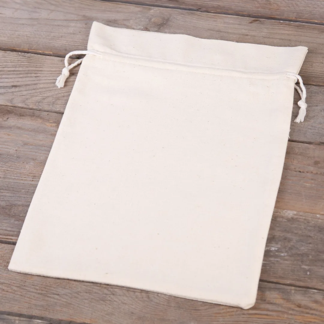 Bolsas de algodón 26 x 35 cm - natural Cero desperdicio