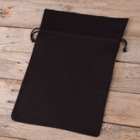 Bolsas de algodón 26 x 35 cm - negro Despedida de soltera y despedida de soltero