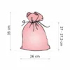 Bolsas de algodón 26 x 35 cm - negro Decoraciones interiores