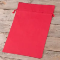 Bolsas de algodón 26 x 35 cm - rojo Bolsas rojas