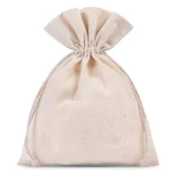 Bolsas de algodón 30 x 40 cm - natural Lavanda