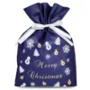 Bolsas grandes nonwoven 20 x 30 cm con estampado: Navidad Bolso de la Navidad