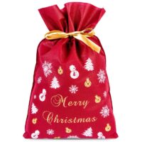 Bolsas grandes nonwoven 40 x 56 cm con estampado - Navidad Bolso de la Navidad