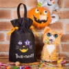 Bolsas nonwoven 22 x 32 cm con estampado: Halloween Woreczki na Halloween