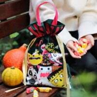 Bolsas nonwoven 30 x 45 cm con estampado: Halloween Woreczki na Halloween