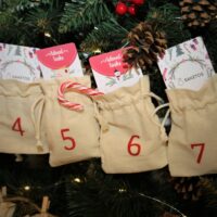 Tarjetas con tareas para el calendario de adviento (EN) Kalendarze adwentowe