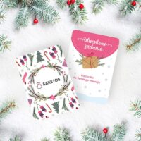 Tarjetas con tareas para el calendario de adviento (PL) Navidad