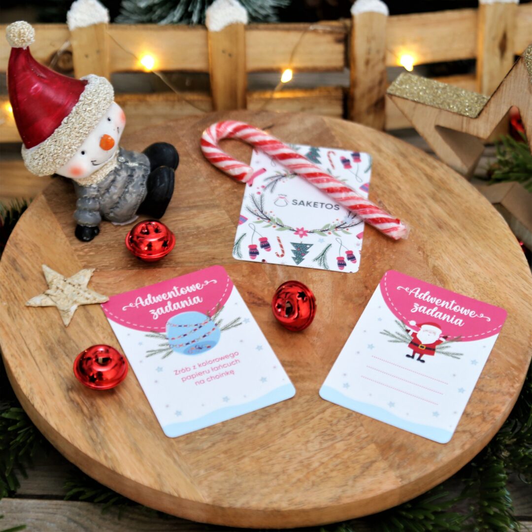 Tarjetas con tareas para el calendario de adviento (PL) DIY: kits creativos