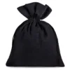 Bolsas de algodón 15 x 20 cm - negro Cero desperdicio