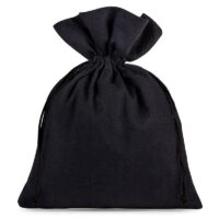 Bolsas de algodón 15 x 20 cm - negro Cero desperdicio