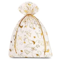 Bolsas de organza 26 x 35 cm - Navidad / 8 Bolso de la Navidad