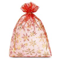 Bolsas de organza 26 x 35 cm - Navidad Bolso de la Navidad