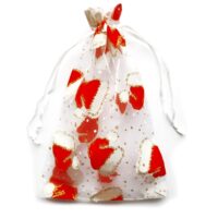 Bolsas de organza 26 x 35 cm - Navidad Bolsas con impresion
