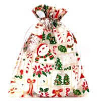 Bolsas de organza 26 x 35 cm - Navidad Sectores / Envoltorios para…