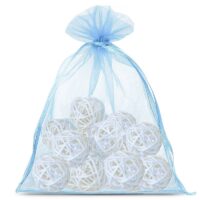 Bolsas de organza 40 x 55 cm - azul claro Bolsas azul claro