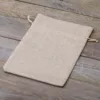 Bolsas de yute 15 x 20 cm - natural claro Compras y almacenamiento cocina