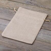 Bolsas de yute 15 x 20 cm - natural claro Compras y almacenamiento cocina