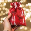 Bolsas de yute 15 x 20 cm - rojo / reno Uso