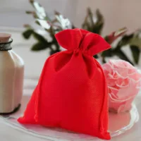 Bolsas de yute 18 x 24 cm - rojo Para niños