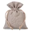 Bolsitas de lino natural 13 x 18 cm Bolsas medianas 13x18 cm