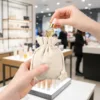 Bolsas de lino como elegante embalaje para cosmética